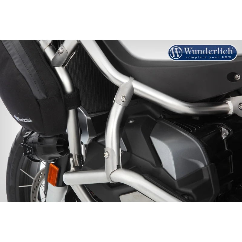 BMW R1250GSA Protection - Reinforcement Bar (OEM Engine Bar) - GSA OEM BAR TO FRAME (SS)