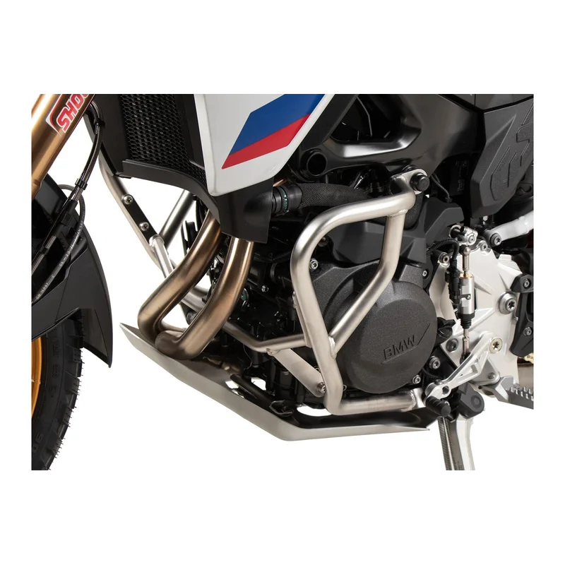 BMW F 900 GS Protection - Engine Bar - Stainless Steel - Raw