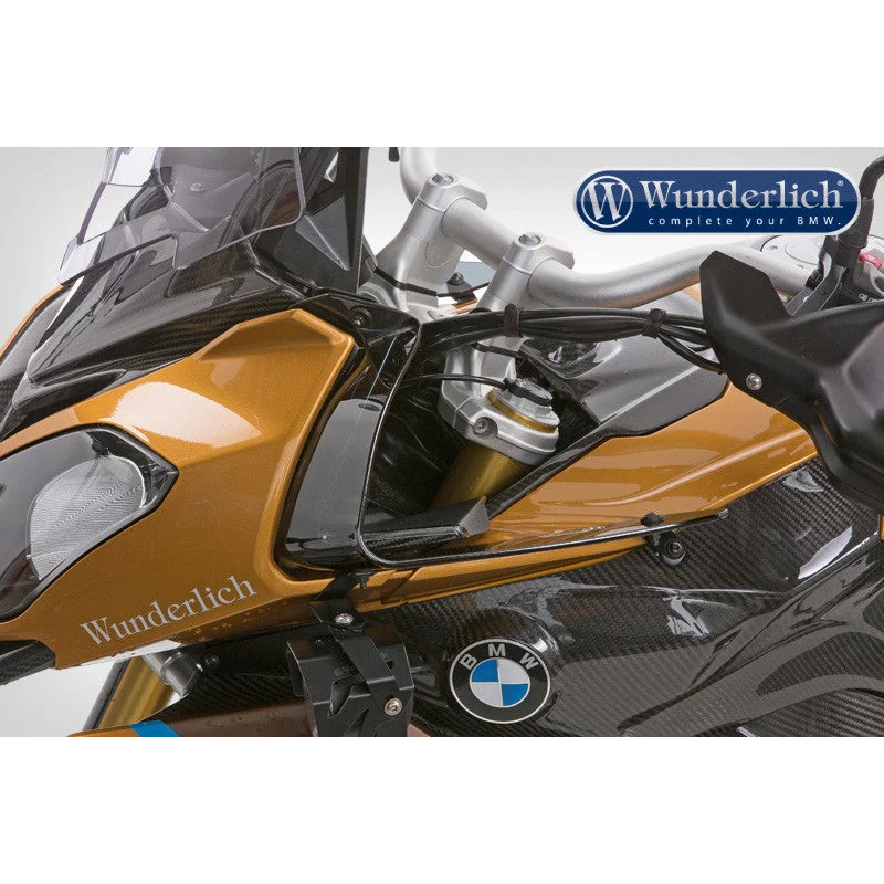 BMW S1000XR Ergonomics - Screen Hand Deflectors - Dark