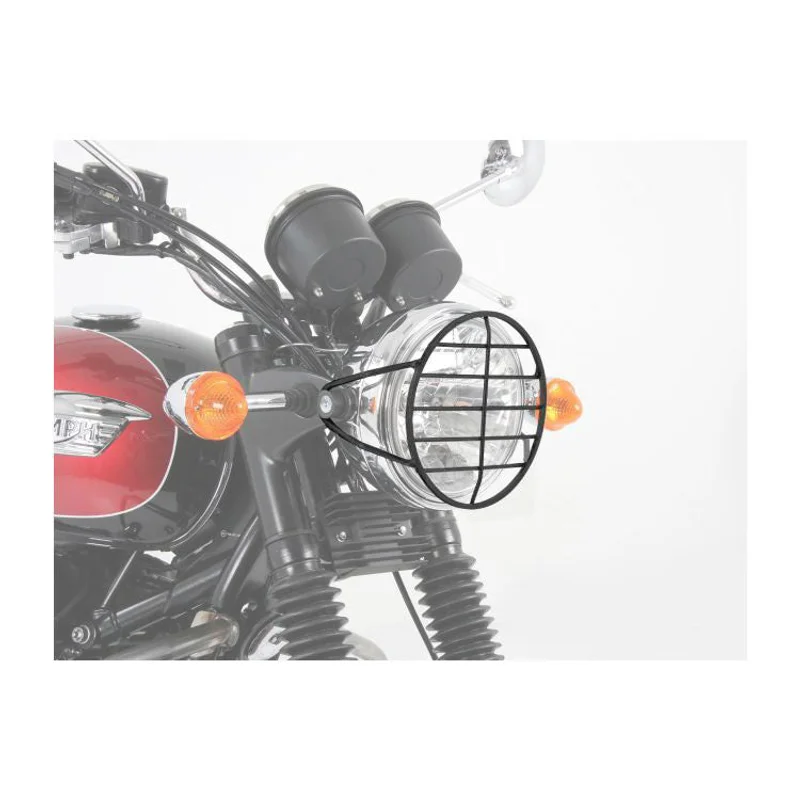 Triumph Bonneville / T100 Protection - Headlight Guard (Black)