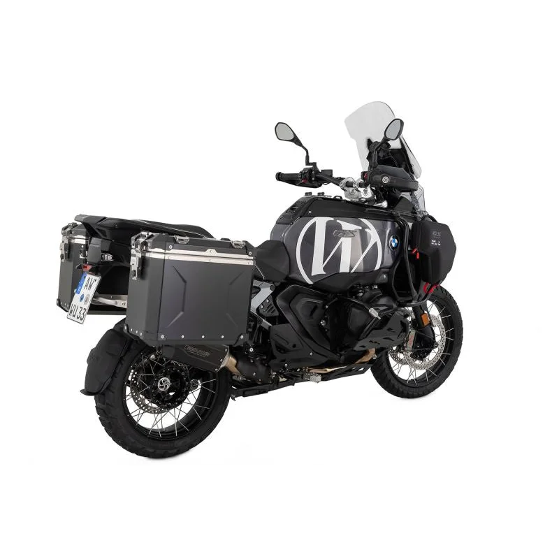 BMW R 1300 GSA Protection - Extension bracket Tank Guard (ULTIMATE) - Silver-Black