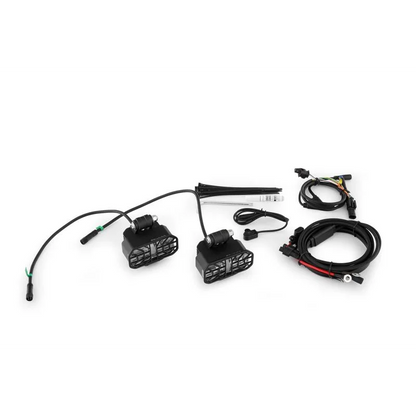 DUCATI Multistrada V4 - LED Auxillary lights Microflooter 3 - Black