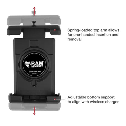 RAM® Quick-Grip™ Pro XL Phone Holder - B Size / With Ball