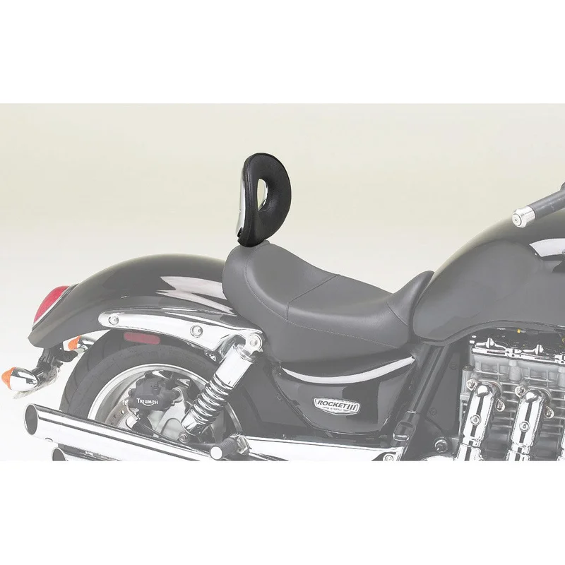 Triumph Rocket 3 (13-19) Carrier - Rear RackSolo (Optional backrest) - Chrome - Solo rack with backrest