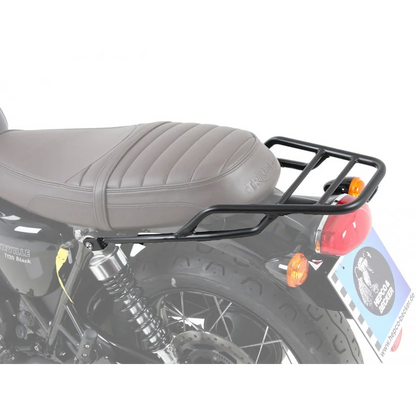 Triumph Bonneville T100 Rear Rack carrier Tube Type - Black