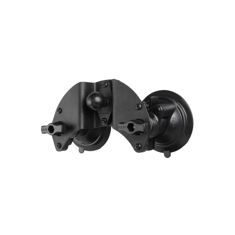 RAM® Twist-Lock™ Dual Pivot Suction Cup Base with Ball