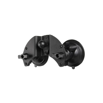 RAM® Twist-Lock™ Dual Pivot Suction Cup Base with Ball