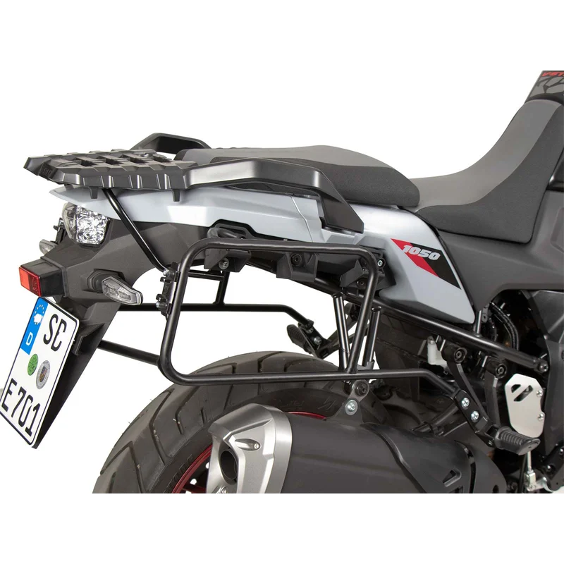 Suzuki V-Strom 1050 Carrier - Side Cases (Permanent Mount) - Black