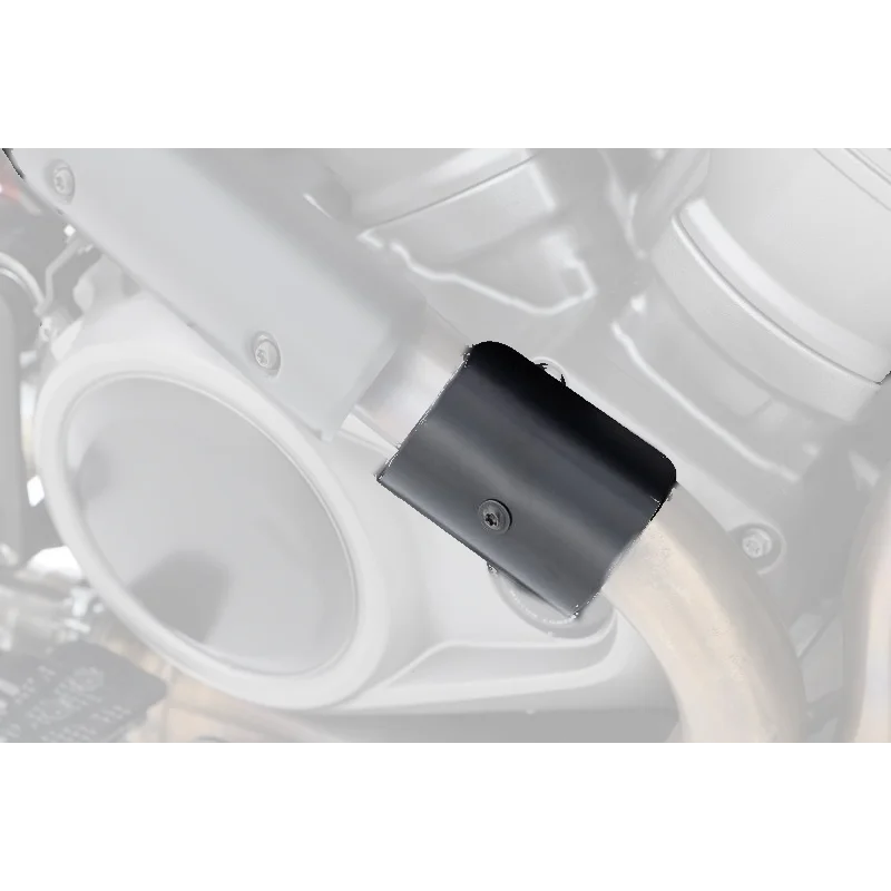 HD Pan America 1250 Protection - Manifold Heat Shield - Black