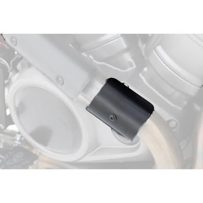 HD Pan America 1250 Protection - Manifold Heat Shield - Black