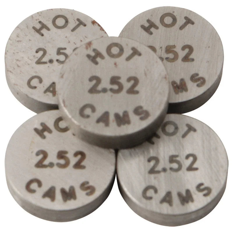 Valve Shim 5pk OD 9.48mm - Hot Cams - 5N (Thickness- 3.5 mm with OD 9.48mm)