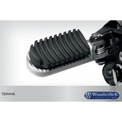 BMW GS Ergonomics - Footpegs (25mm Lowered) - Silver