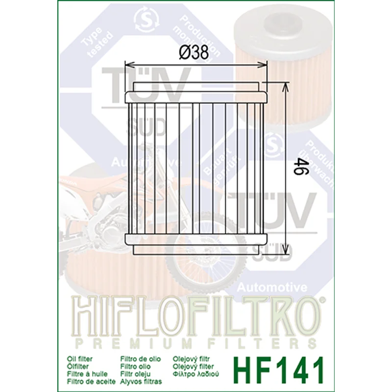 Oil Filter 141 - Hiflo