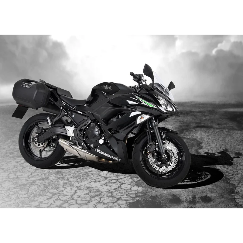 Kawasaki 650 Luggage - Sidecase Carrier - 'C-Bow'