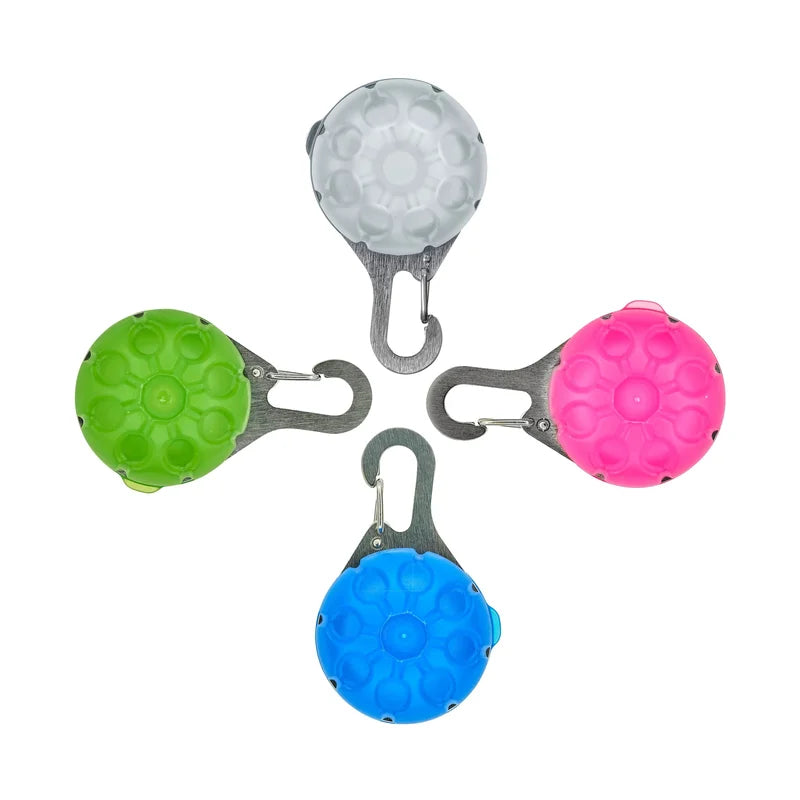 SPOTLIT® RECHARGEABLE COLLAR LIGHT - White