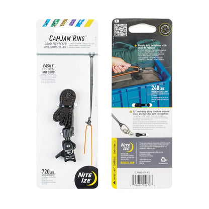 CAMJAM™ RING™ ROPE TIGHTENER + WEBBING SLING - Large