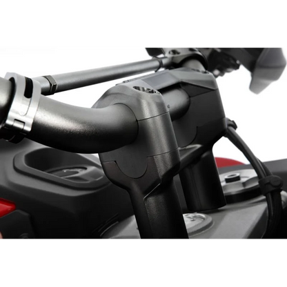 DUCATI Multistrada V4 Ergonomics - Risers 25mm - Black