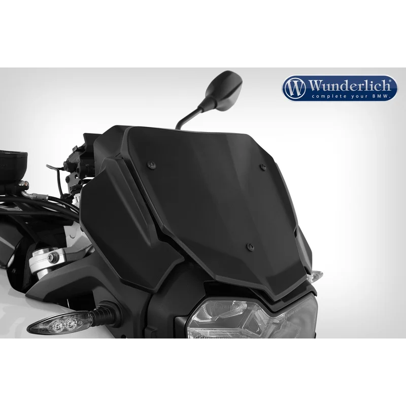 BMW F 750 / 850 GS Screen - Windscreen "FlowJet" - Matt Black