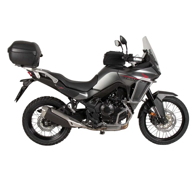 HONDA XL 750 Transalp Topcase carrier - Alu Rack for OEM Rack - Black
