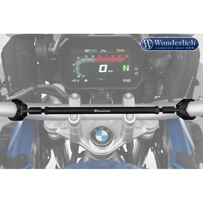 BMW R SER GS Ergonomics - Handlebar Cross-Strut - Silver