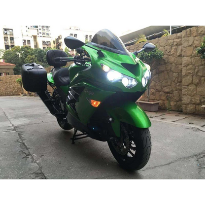 Kawasaki ZX14R Sidecases Carrier - Quick Release "Lock It"