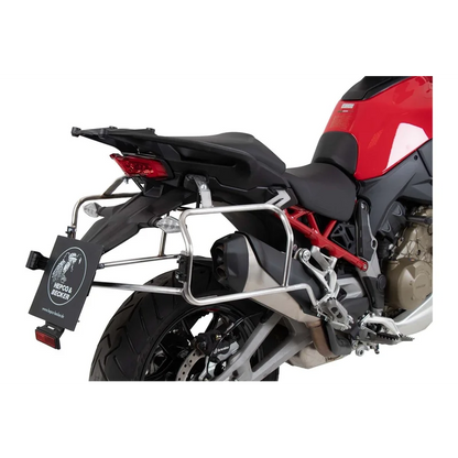 Ducati Multistrada V4 Luggage - Xplorer Cutout - Silver