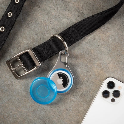 APPLE AIR TAG HOLDER CLIPPABLE - Blue
