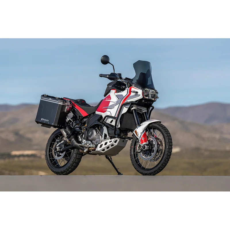 Ducati Desert X Protection - Tank Guard (Black) - Fits Original Skid Plate