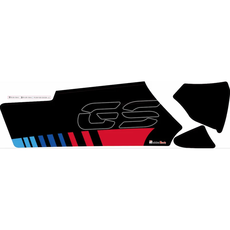 BMW R Ser GS Styling - Swing Arm - Black Red Blue