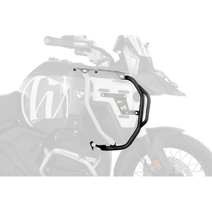 BMW R 1300 GSA Protection - Tank Guard (ULTIMATE) - Silver / Black