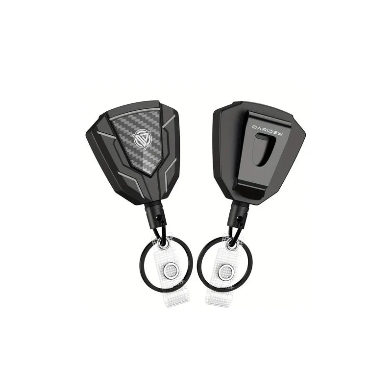 RETRACTABLE KEYCHAIN WITH BELT CLIP