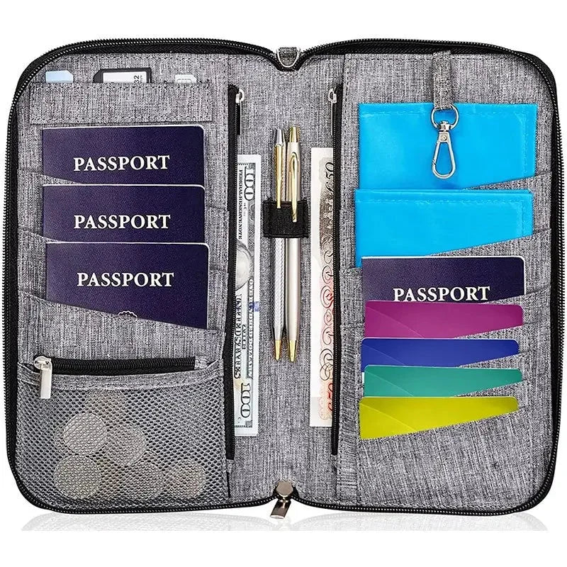 TRAVEL DOCUMENT STORAGE BAG