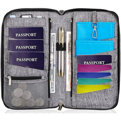 TRAVEL DOCUMENT STORAGE BAG