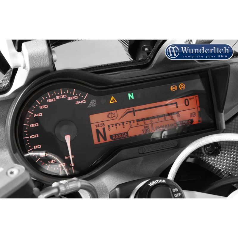 BMW R 1200R LC Ergonomics - Cockpit Glare Protection