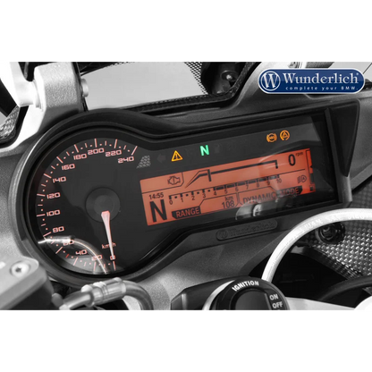 BMW R 1200R LC Ergonomics - Cockpit Glare Protection