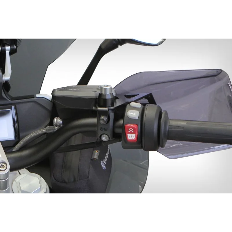 BMW R-Series Protection - Hand Protector Mounting Kit - Black