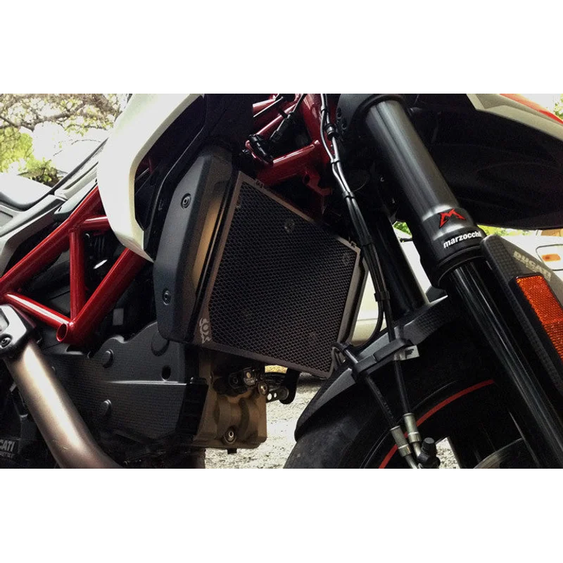 Ducati Hyper Series Radiator Guards - Titanium