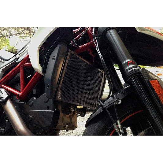 Ducati Hyper Series Radiator Guards - Titanium