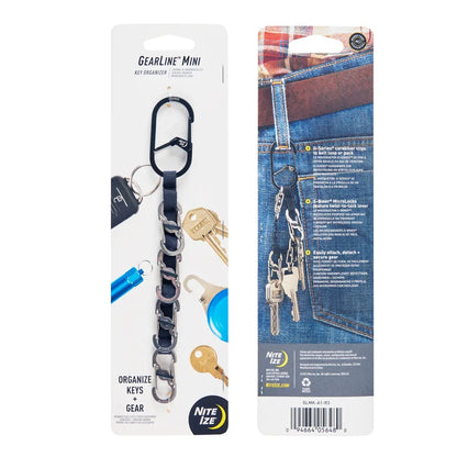 GEARLINE™ MINI KEY ORGANIZER - Stainless Steel