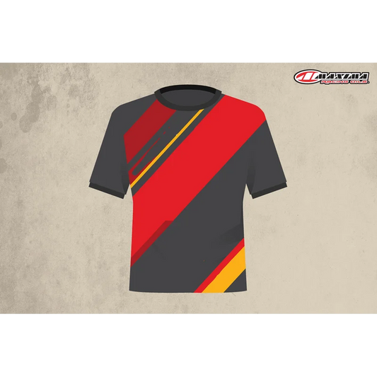 Maxima Racing T-Shirts printed -Black - L (Chest 112 Cm)