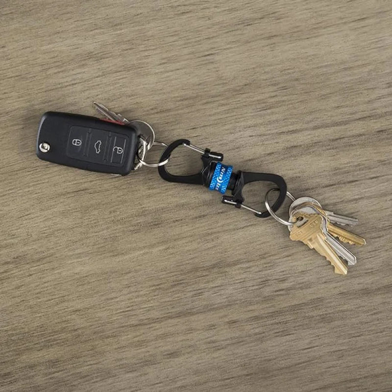 Key holder with Sildelock + 360 Magnetic Locking - Blue