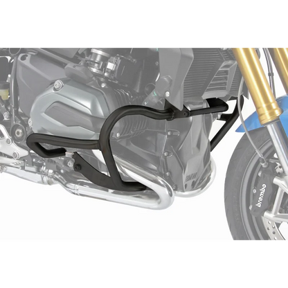 BMW R1200R Protection - Engine Crash Bar (BLACK) - Black