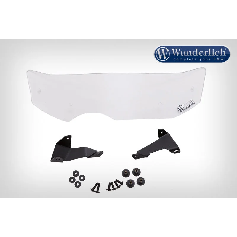 BMW R Series GS Screens - Pane Deflector - Smoked Grey