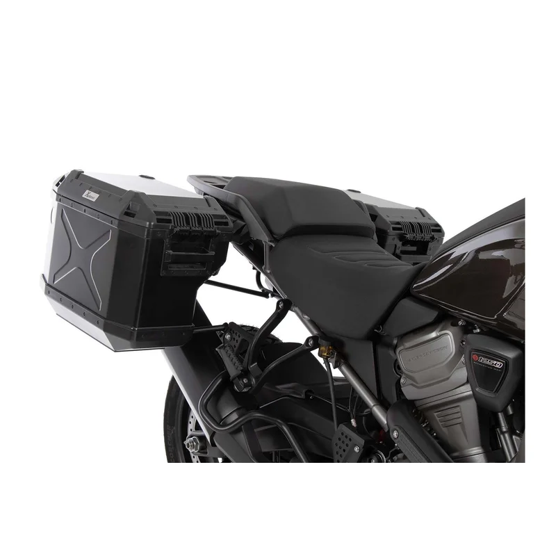 HARLEY DAVIDSON PAN AMERICA Luggage - Side Luggage Kit - Silver