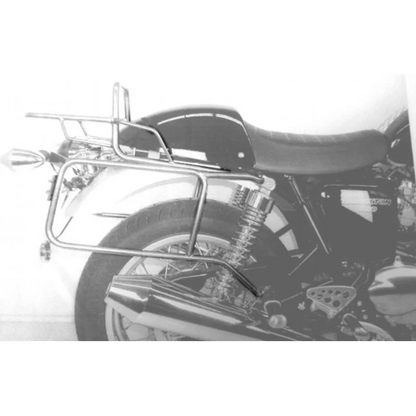 Triumph Thruxton Sidecases Carrier - Permanent Lock IT (Chrome)