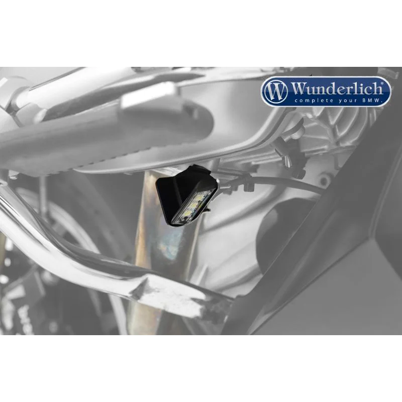BMW R1200GS Ergonomics - Side Stand Illuminator