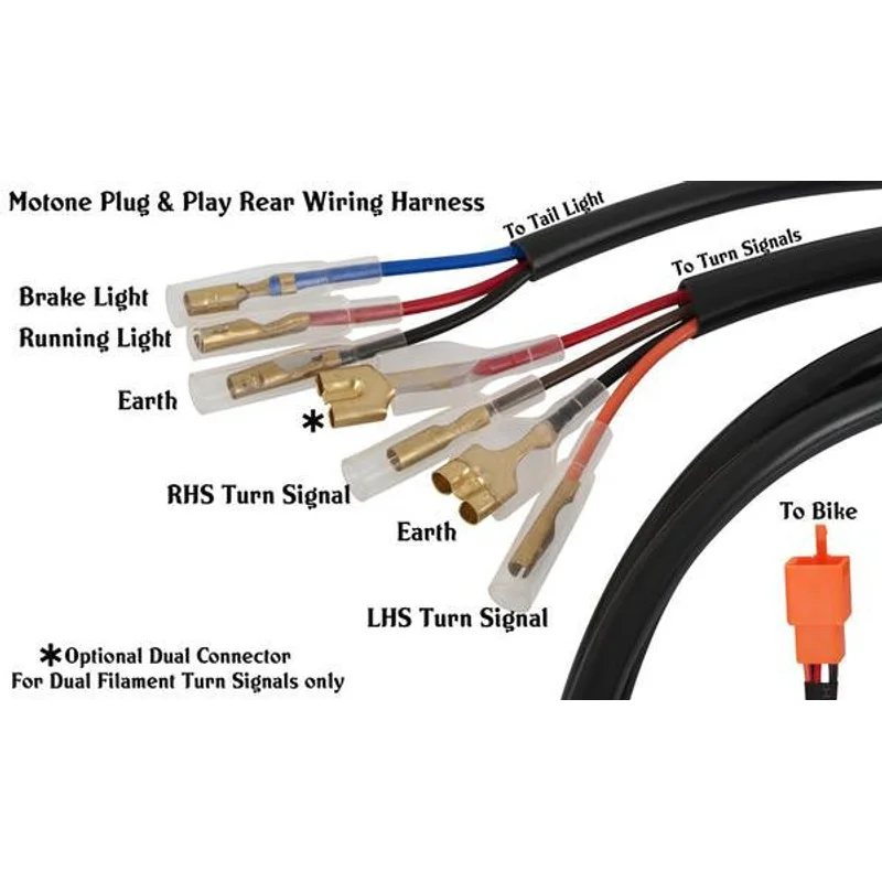 Wiring Loom Adapter - For Motone Kits - Indicator