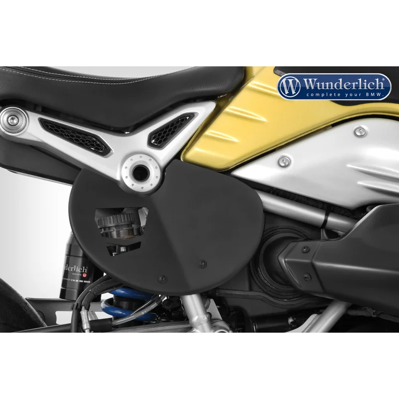 BMW RNineT Styling - Wunderlich Number Plate - Silver