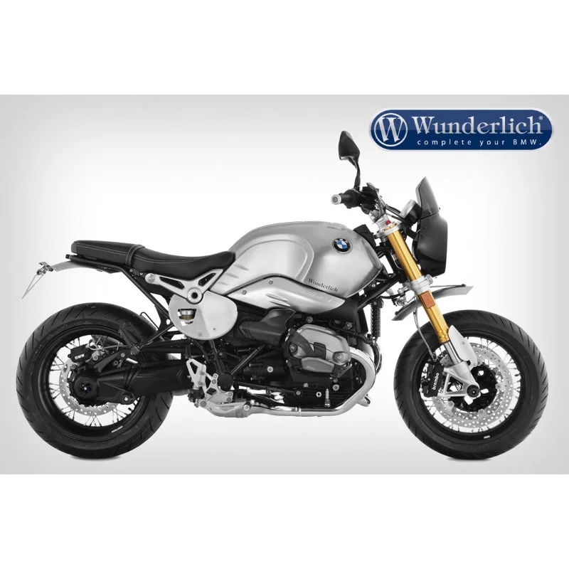 BMW RNineT Styling - Wunderlich Number Plate - Silver