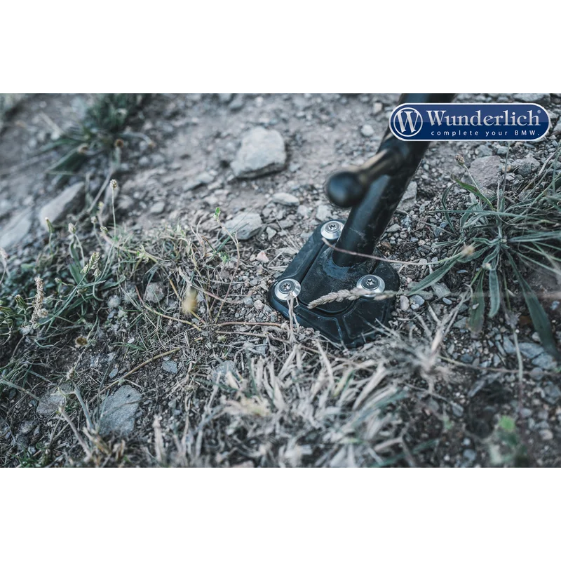 BMW F Series GS Ergonomics - Side Stand Enlargement - Lowered Suspension
